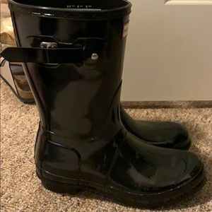 Never worn, hunter boots